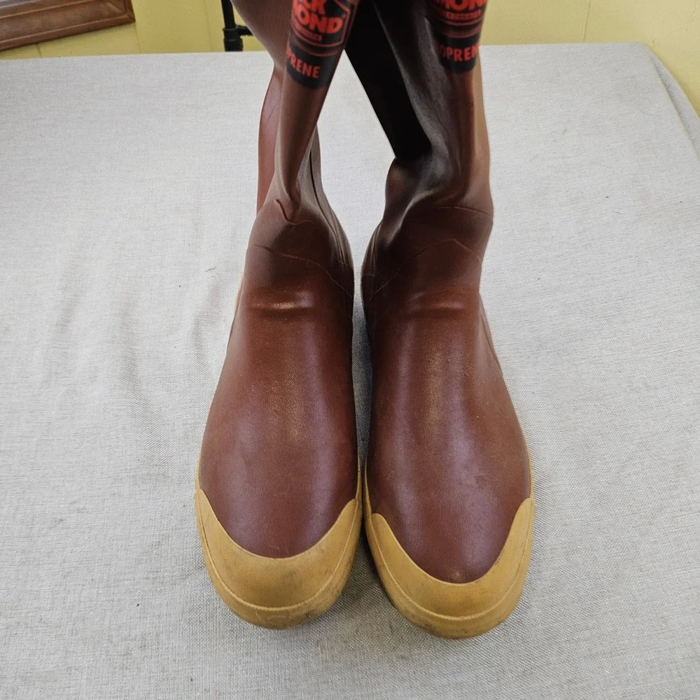 Black Diamond Kaufman Canada Neoprene Rubber Work Boots Oil Acid Resistant sz 10